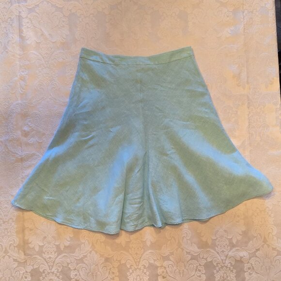 Banana Republic Linen A-Line Skirt - Picture 6 of 10